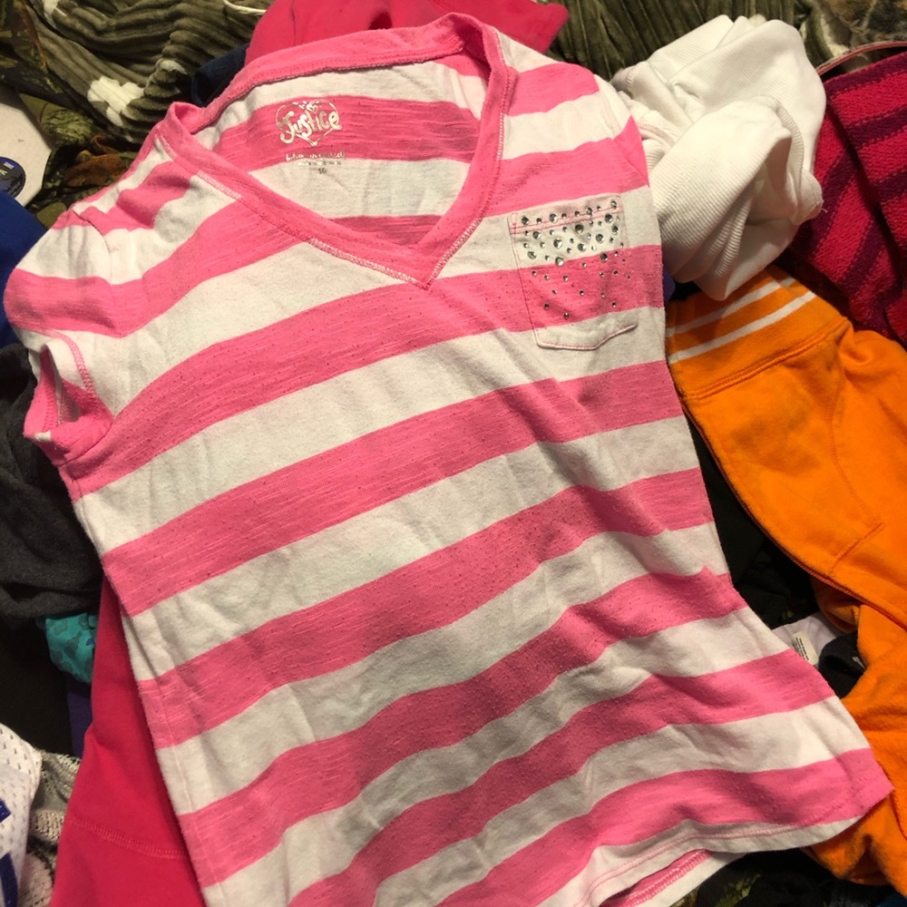 Girls striped T-shirt